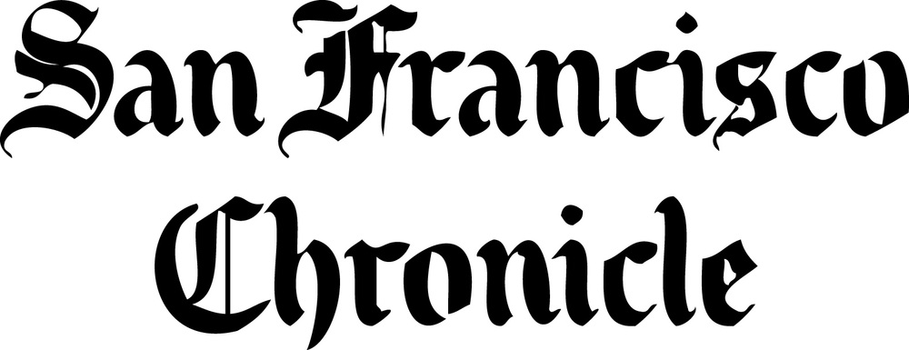 San Francisco Chronicle logo; black, white